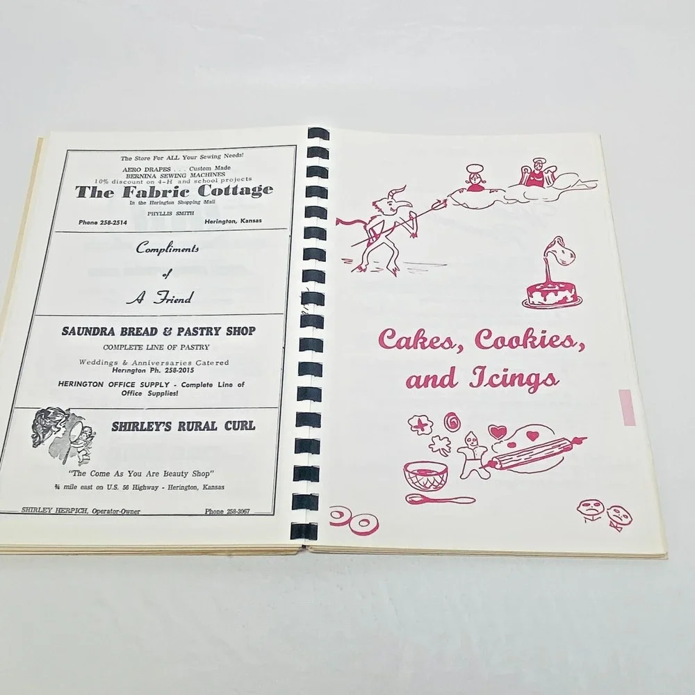 Vintage 1973 Cookbook by‎ Ladies Auxiliary United Transportation Union Recipes